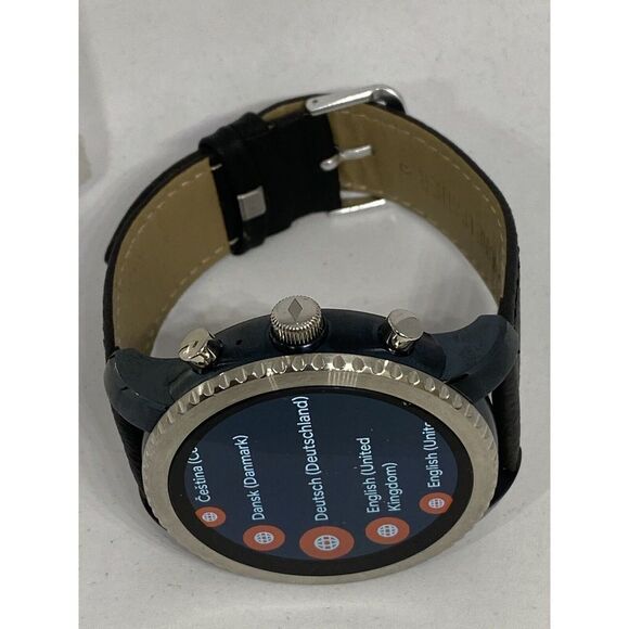 Fossil Gen 3 Authentic Genuine Smart Watch Custom Band FTW4004 LT145 - Picture 8 of 12